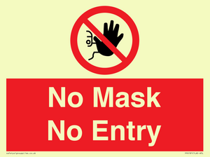 No Mask No Entry